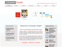 Tablet Screenshot of campdenwealth.com